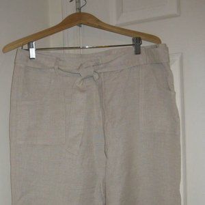 Capri Pants Tan Size 14